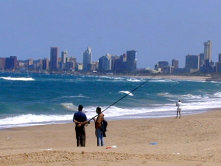 north beach looking at durban 11-11-02
